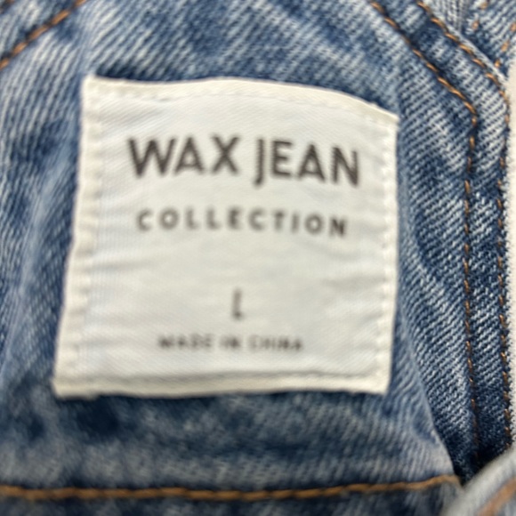 Wax jeans overalls NWT  size large - Picture 4 of 5